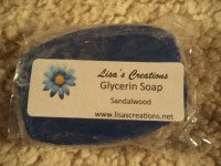 Clear Glycerin Scented Soap 3 oz. Sq. Oval
