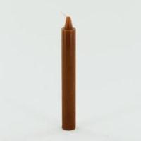 Brown 6 inch Taper Candle