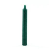 Green 6 inch Taper Candle