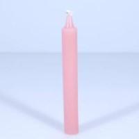 Pink 6 inch Taper Candle