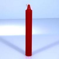 Red 6 inch Taper Candle