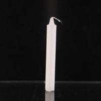 White 6 inch Taper Candle