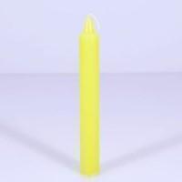 Yellow 6 inch Taper Candle