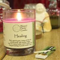 Healing Glass Candle