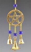 Pentacle in Brass 9 inch Chime