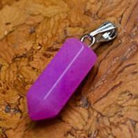 Purple Jade Gemstone Pendant