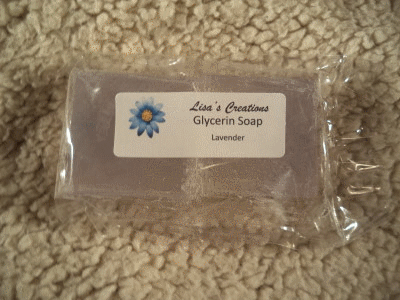 Clear Glycerin Scented Soap (2) 2 oz. SQ