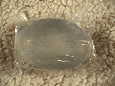 Clear Glycerin Jasmine Scented Soap 3 oz. Oval