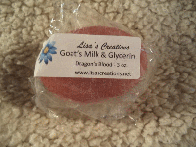 Dragon's Blood Scented Soap 3 oz. Oval