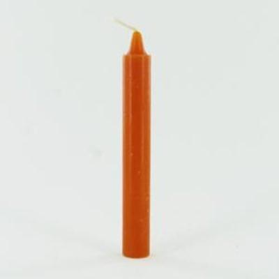 Orange 6 inch Taper Candle