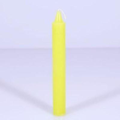 Yellow 6 inch Taper Candle