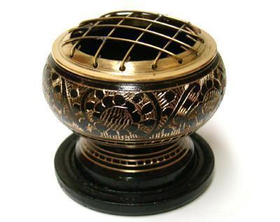 Brass Screen Burner with Coaster